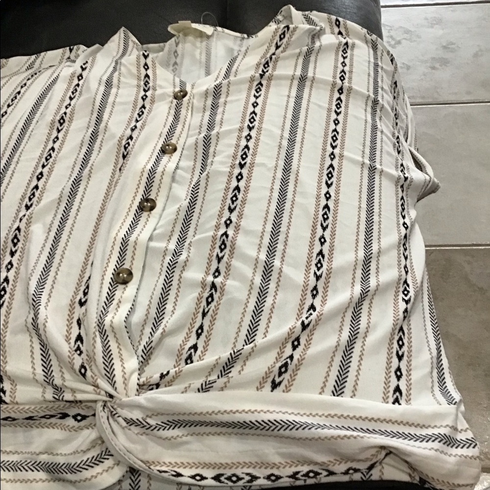 V neck blouse
